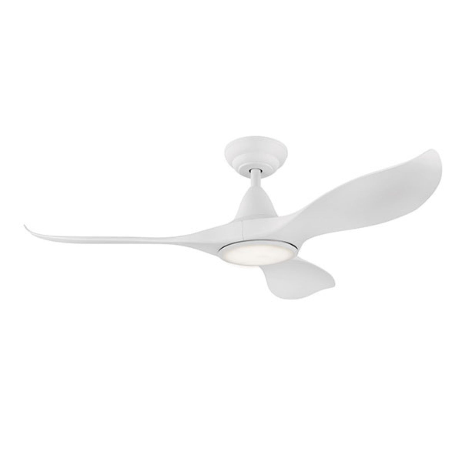 Eglo Noosa 46in 116cm DC Ceiling Fan with 18W LED CCT Light - White 204801 - The Blue Space