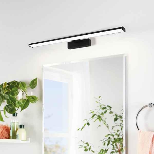 Eglo Pandella 11W 60cm Vanity Wall light - Black - The Blue Space