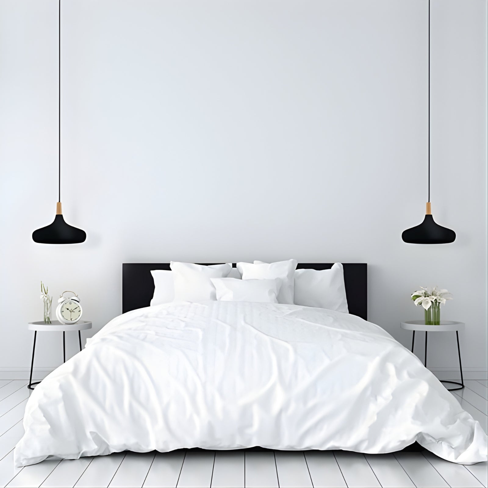 Eglo Sabinar ES 40cm Pendant - Black - The Blue Space
