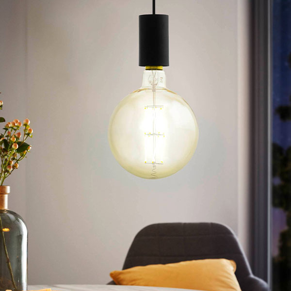 Eglo Tavistock ES Pendant - Black - The Blue Space