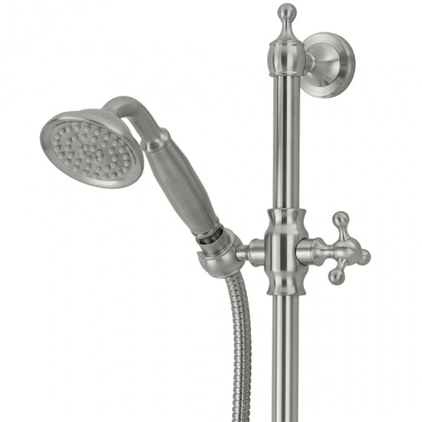 Fienza Lillian Rail Shower - Brushed Nickel colonial style shower