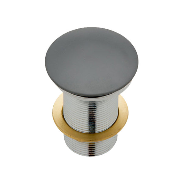 Fienza Matte Grey Dome Basin Pop-Up Waste (32mm) - The Blue Space