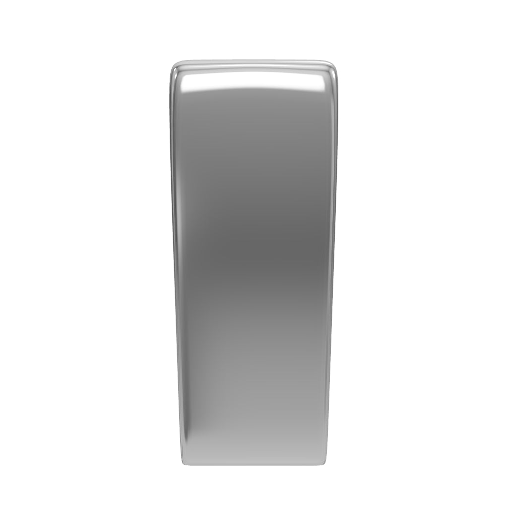 Phoenix Gloss Robe Hook Chrome 3D Model - The Blue Space