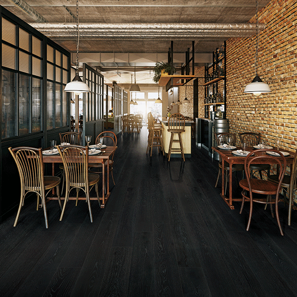 Genuine Oak Engineered Flooring Tuxedo - Cafe Flooring - The Blue Space