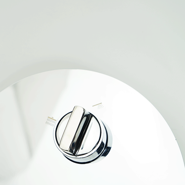 Indigo Savina Bath/Shower Mixer with Diverter Chrome | The Blue Space