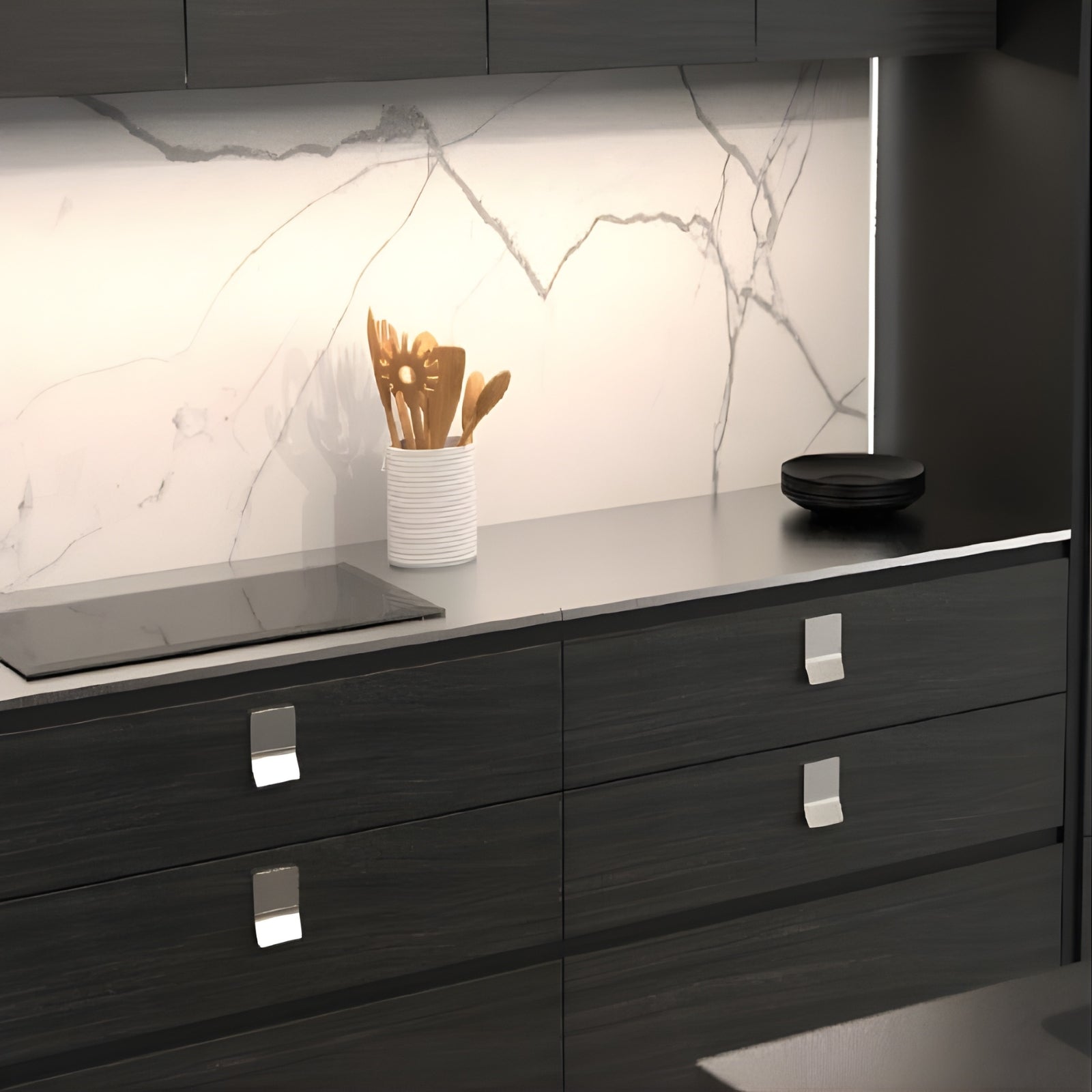 Lifestyle 2 Lane PIVYT" Dummy Lever Handle Matte Black L527676 - The Blue Space