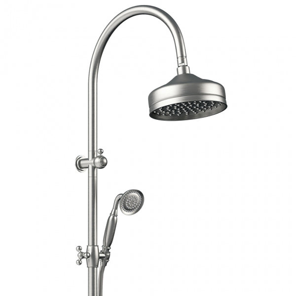 Fienza Lillian Multifunction Rail Shower - Brushed Nickel