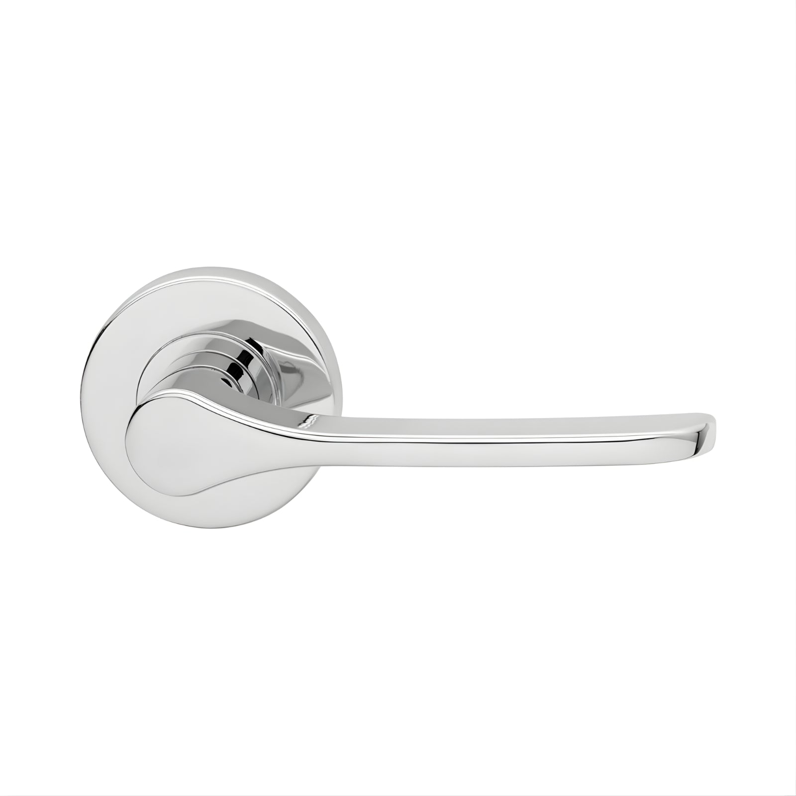 Lockwood Saltbush L34 Velocity Privacy Lever Set Small 55mm Round Rose Satin Chrome online at The Blue Space
