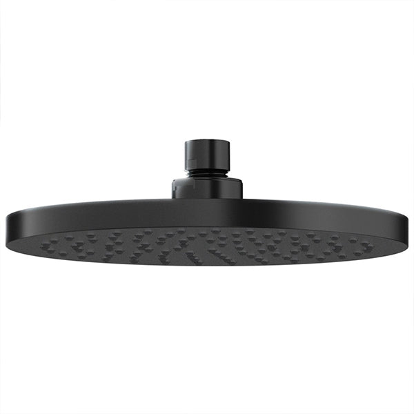 Methven Krome 200mm Round Drencher (Matte Black) - The Blue Space