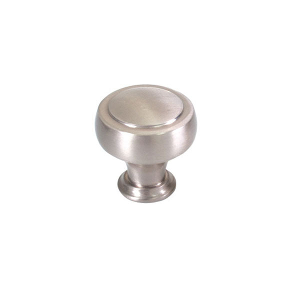 Momo Handles Pellaro Knob 32mm Brushed Nickel online at The Blue Space