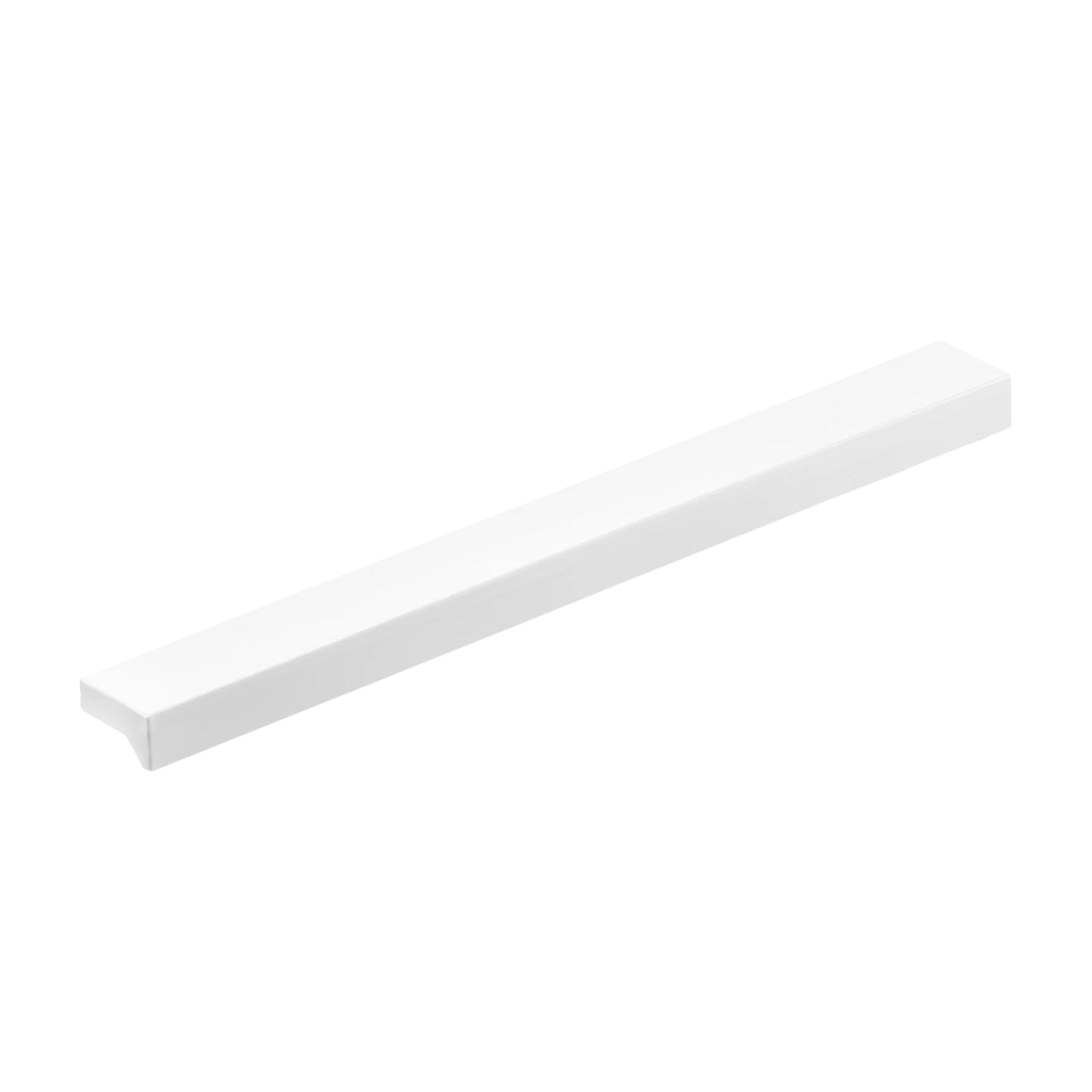 Momo Angle Pull Handle Matt White A0077.128.MWH - The Blue Space
