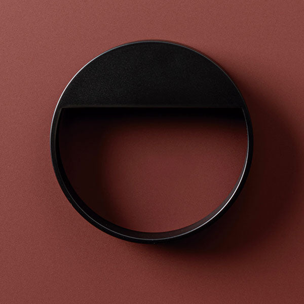 Momo Handles Bau Circular Handle 90mm Matt Black online at The Blue Space