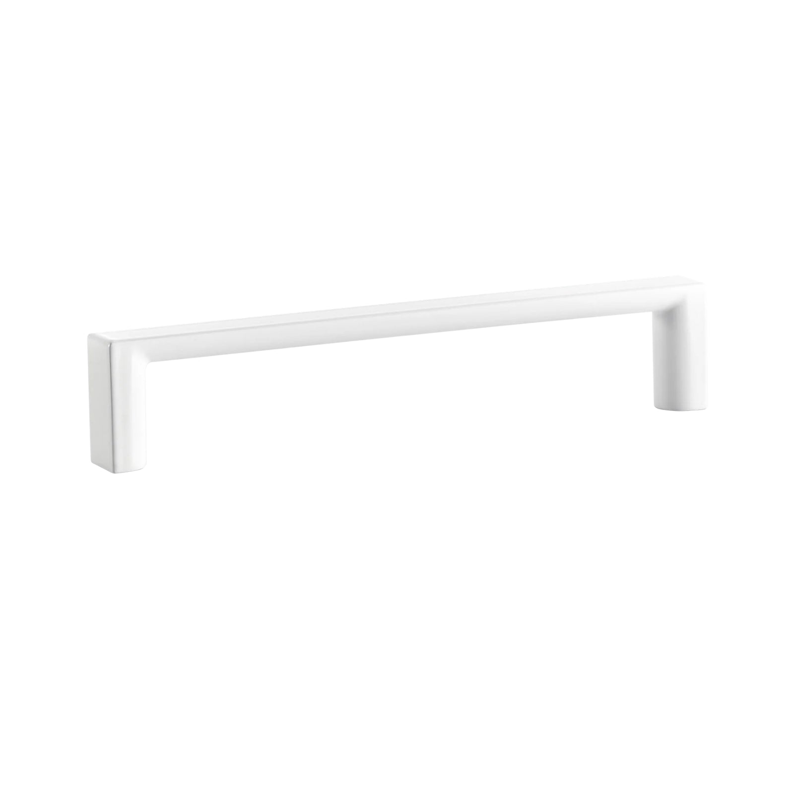 Momo Handles Dallas D Handle Matte White FDH128.MWH.FG - The Blue Space