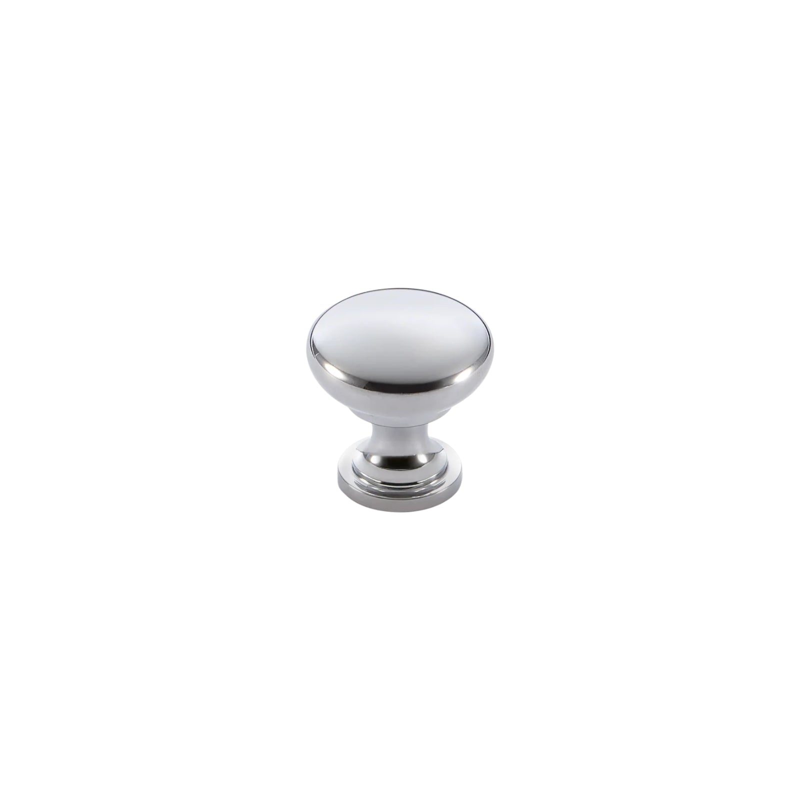 Momo Handles Florencia Plain Knob 30mm Chrome Plated CTMK.CP.FG - The Blue Space