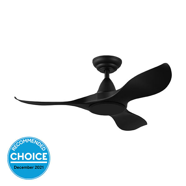 Eglo Noosa 40" 101cm DC Ceiling Fan - Black - The Blue Space