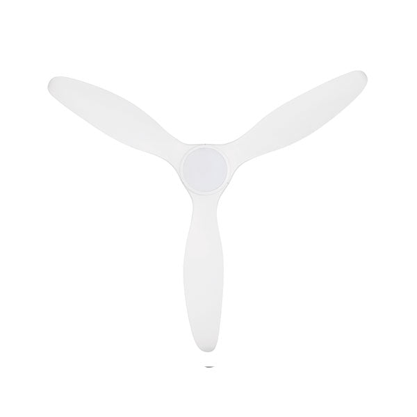 Eglo Noosa 60" 152cm DC Ceiling Fan with 18W LED CCT Light - White - The Blue Space