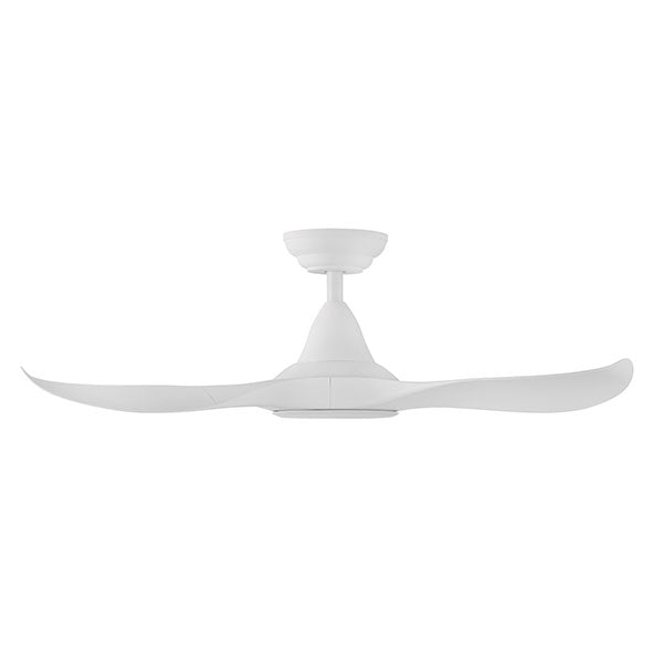 Eglo Noosa 40" 101cm DC Ceiling Fan with 18W LED CCT Light - White - The Blue Space