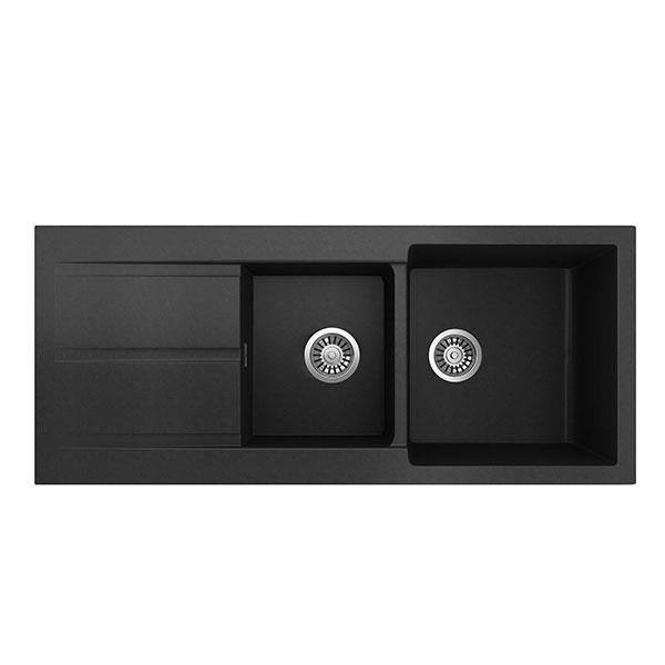 Seima Oros 1160 Kitchen Sink Black Online at the Blue Space
