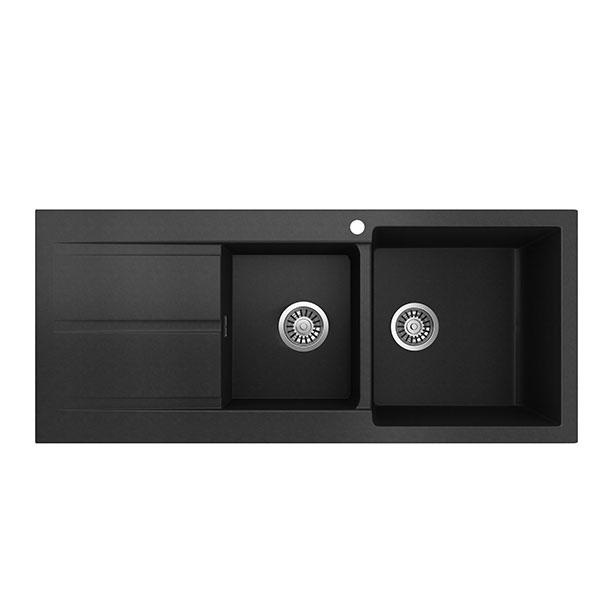 Seima Oros 1160 Kitchen Sink Black Online at the Blue Space
