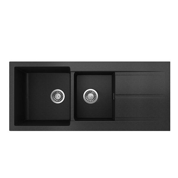 Seima Oros 1160 Kitchen Sink Black Online at the Blue Space