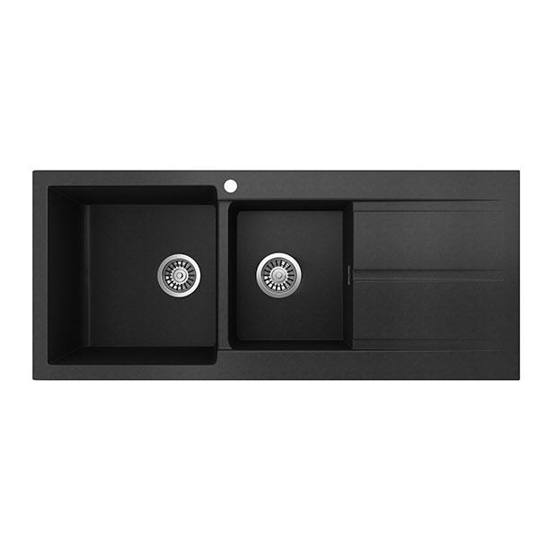 Seima Oros 1160 Kitchen Sink Black Online at the Blue Space