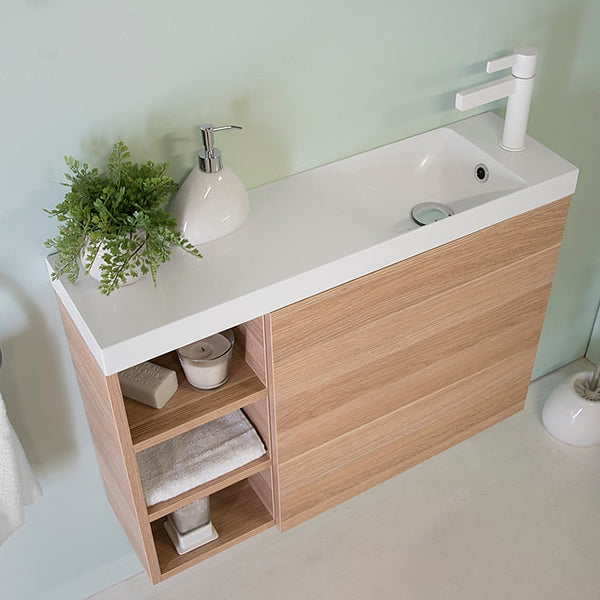 ADP Petite Shelf Vanity by ADP - The Blue Space