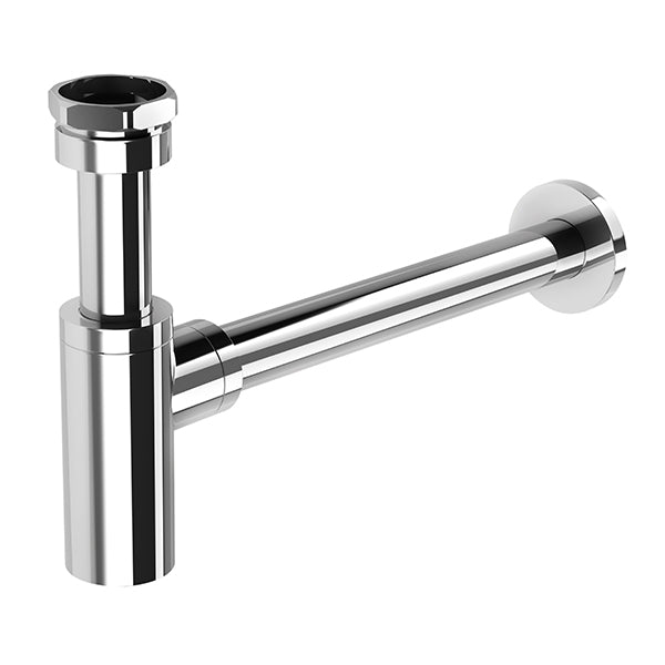 Phoenix 40mm Bottle Trap - Chrome - The Blue Space