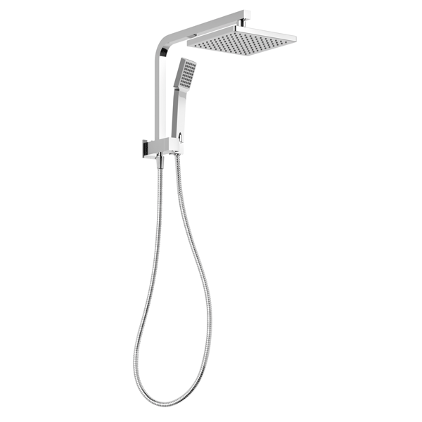 Phoenix Lexi Compact chrome Twin Shower - the blue space
