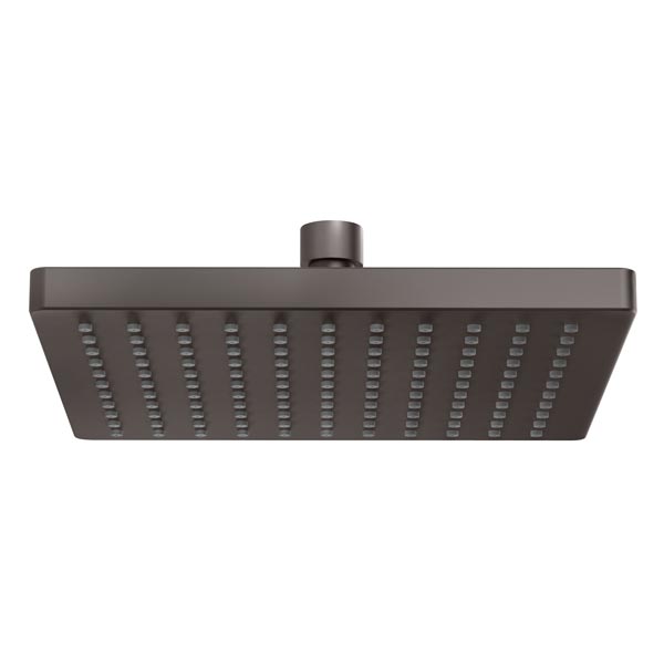 Phoenix Lexi Shower Rose Only 200mm Square - Gun Metal - the blue space