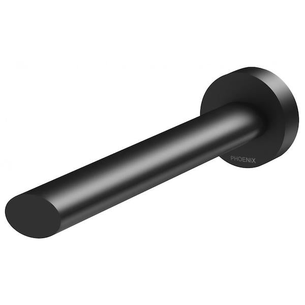 Phoenix Vivid Slimline Oval Basin/Bath Outlet-Matte Black - the blue space