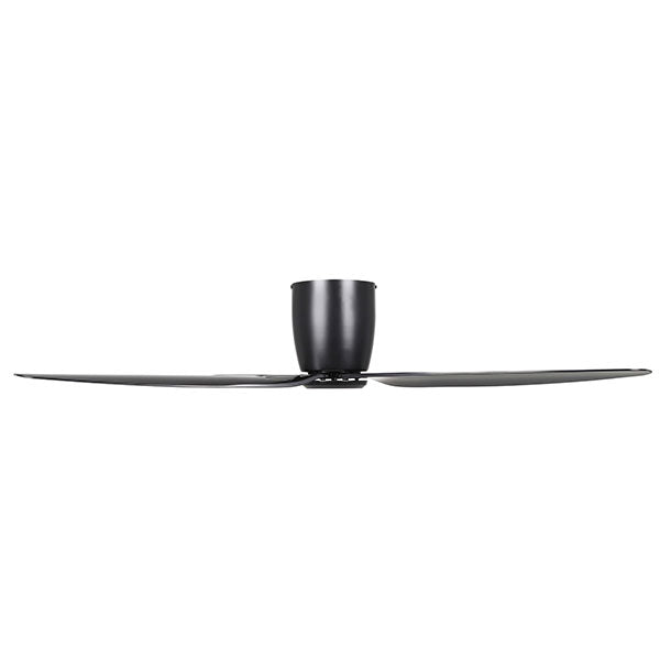 Eglo Seacliff 52" 132cm DC Ceiling Fan - Black - The Blue Space