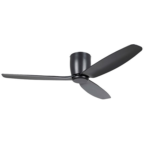 Eglo Seacliff 52" 132cm DC Ceiling Fan - Black - The Blue Space