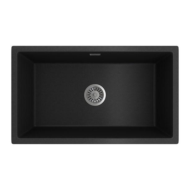 Seima Oros 750 Kitchen Sink Black Online at The Blue Space