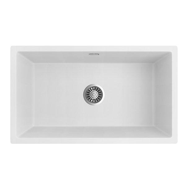 Seima Oros 750 Kitchen Sink White Online at The Blue Space