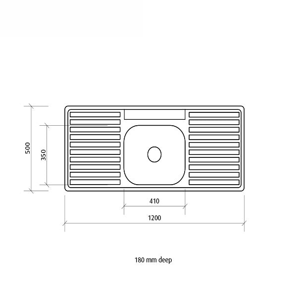 Seima Acero Classic Double Drainer Kitchen Sink Dimensions
