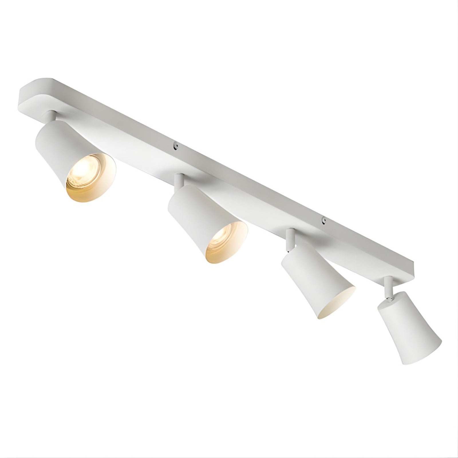 Telbix Alvey GU10 4 Light Spotlight in White | The Blue Space