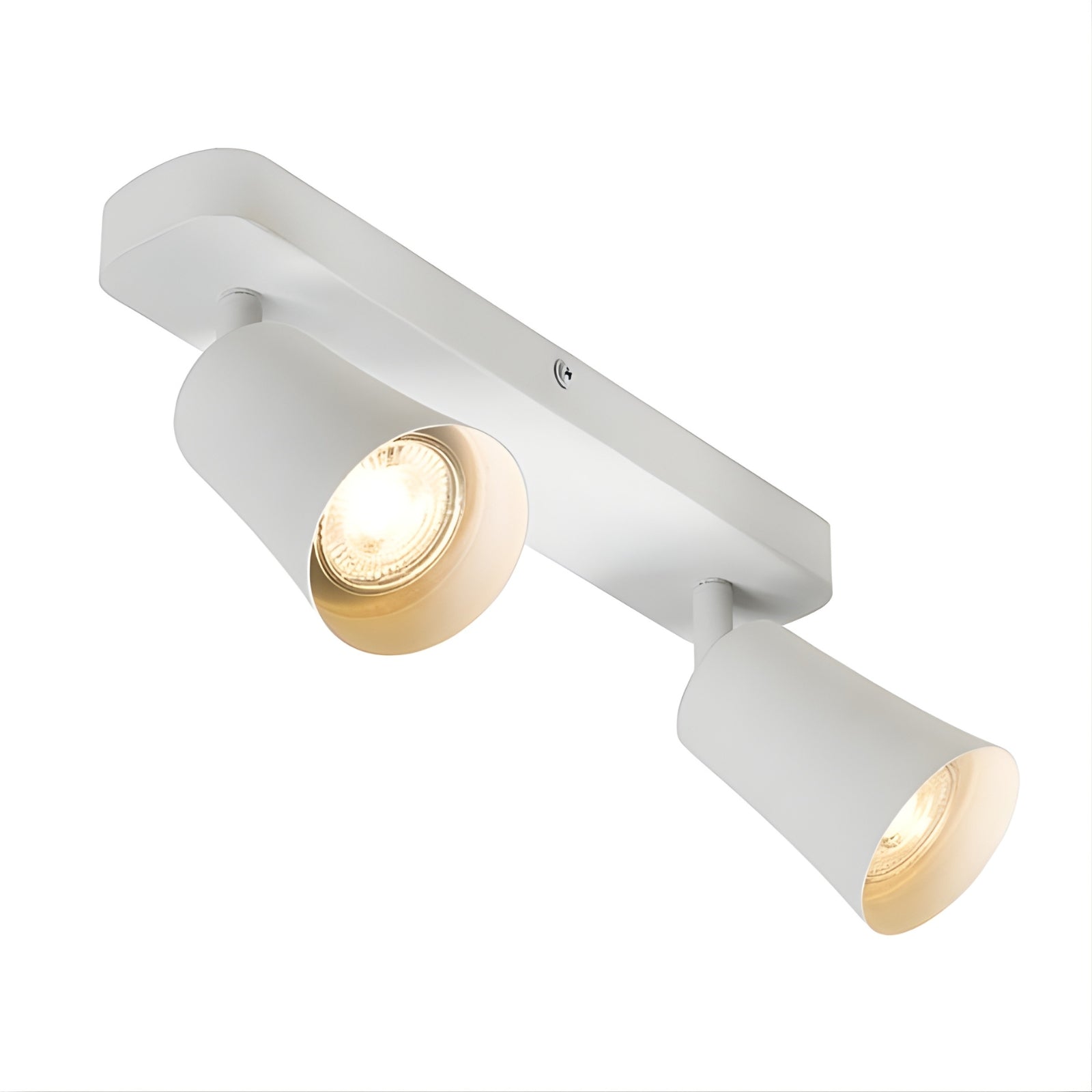 Telbix Alvey GU10 2 Light Spotlight in White | The Blue Space