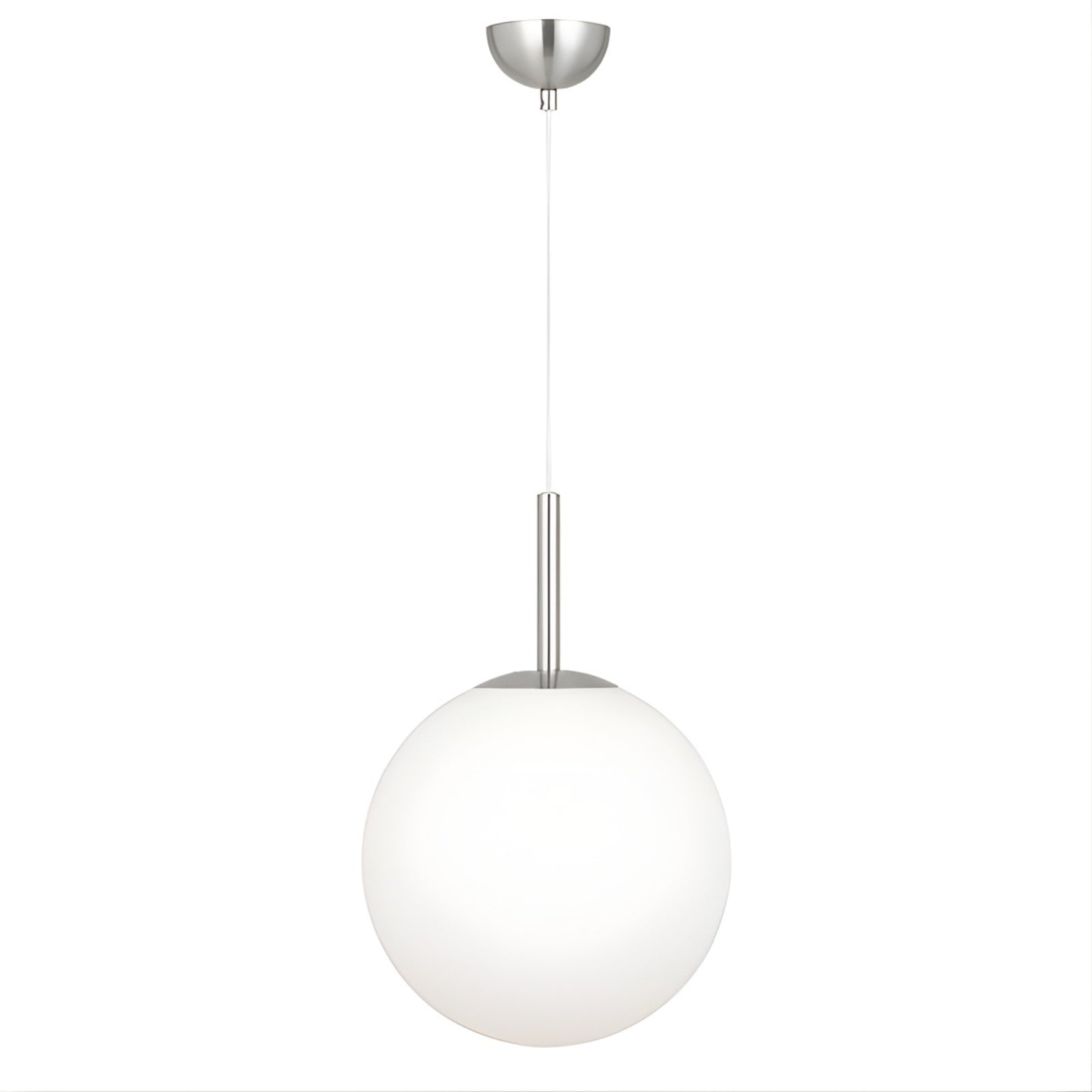 Telbix Bally ES 30cm Pendant - Nickel | The Blue Space