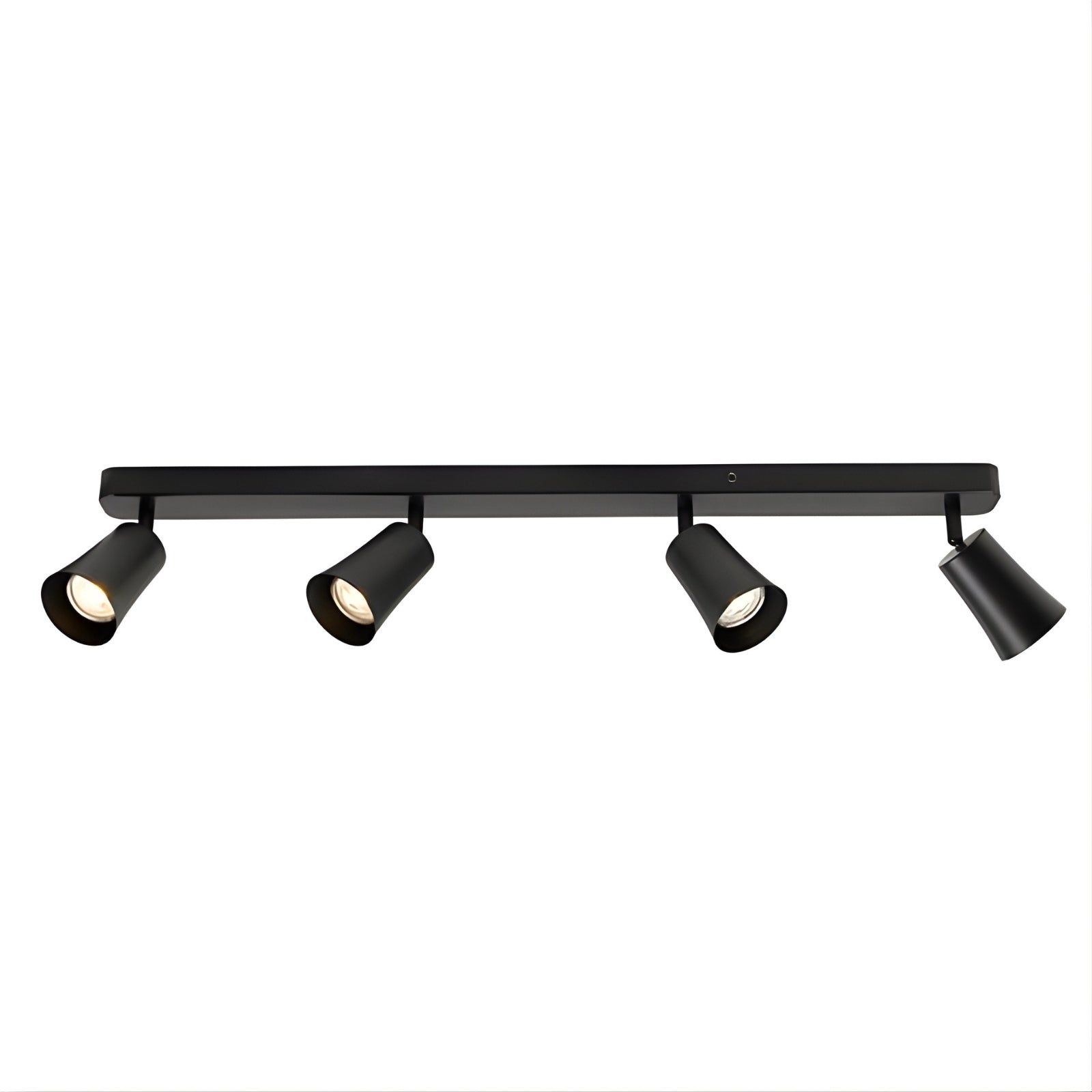 Telbix Alvey GU10 4 Light Spotlight in Black | The Blue Space