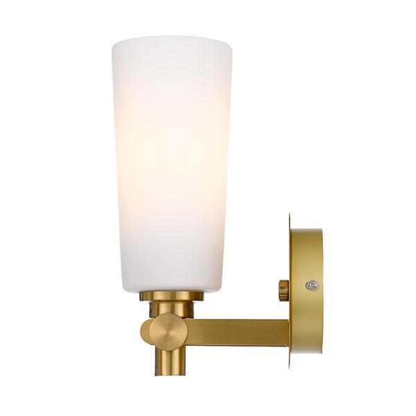 Telbix Delmar ES Wall Light in Antique Gold | The Blue Space