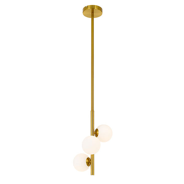 Telbix Moran G9 3 Light Pendant in Antique Gold | The Blue Space