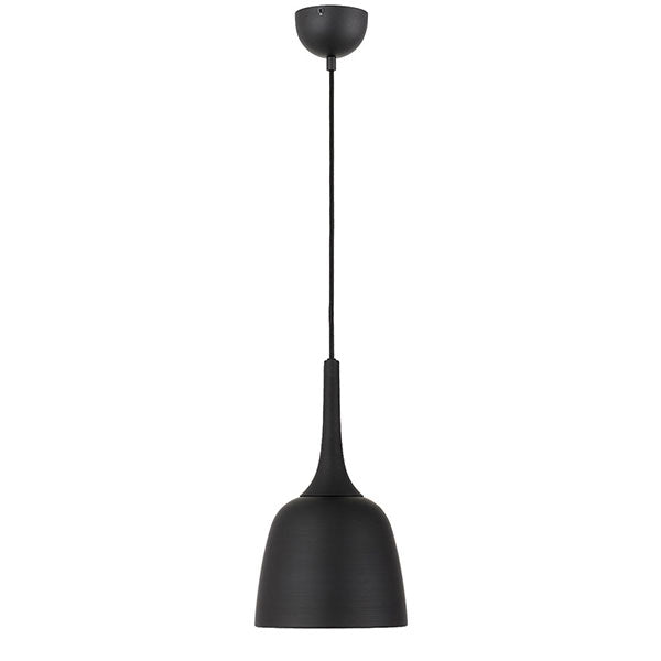 Telbix Polk ES 20cm Pendant Black | The Blue Space