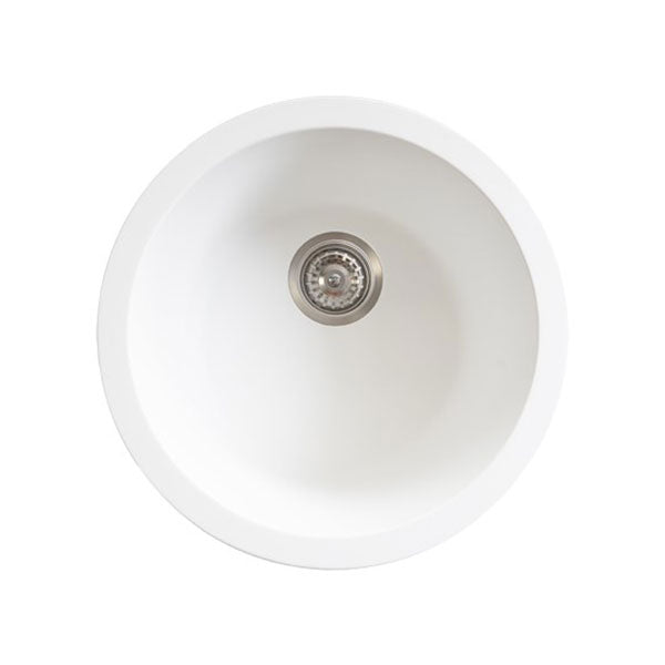 ADP Bellevue Round Sink Matte White - The Blue Space