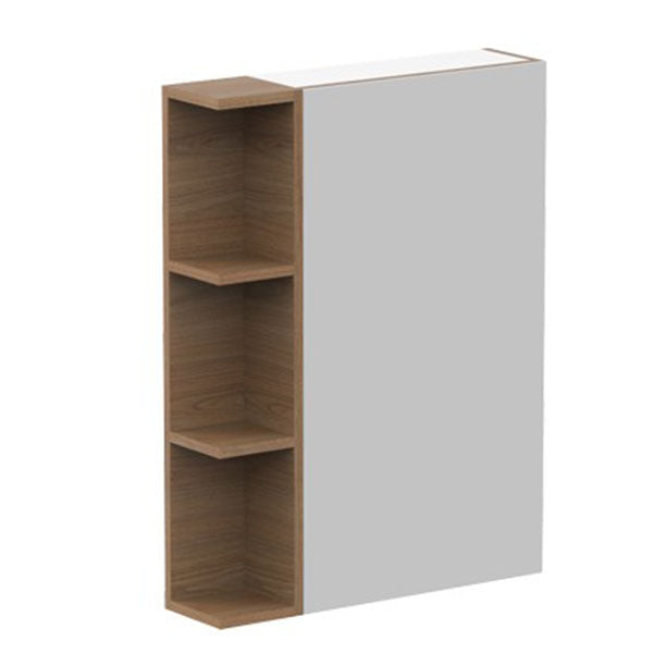 ADP Glacier Shaving Cabinet 1 Door 600mm Left Shelf Side - The Blue Space