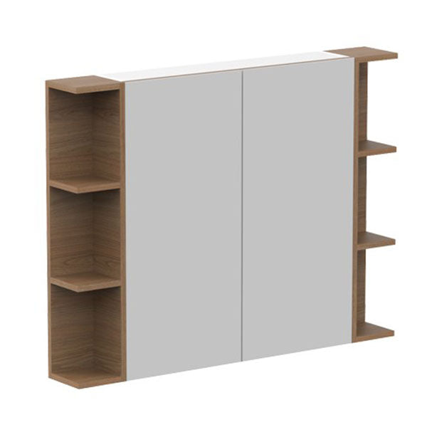 ADP Glacier Shaving Cabinet 2 Door 1050mm Double Shelf Side - The Blue Space