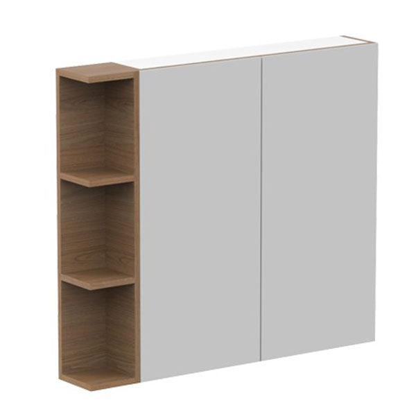ADP Glacier Shaving Cabinet 2 Door 900mm Left Shelf Side - The Blue Space