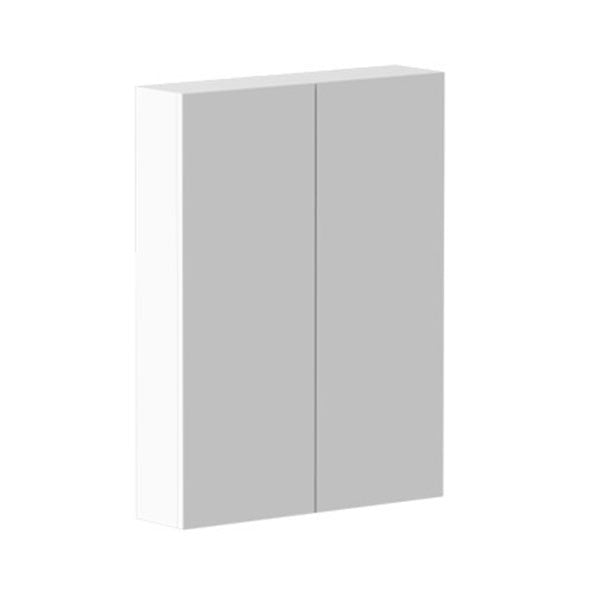 ADP Gloss Silk Shaving Cabinet 2 Door 600mm - The Blue Space
