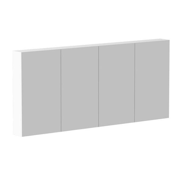 ADP Gloss Silk Shaving Cabinet 4 Door 1800mm - The Blue Space