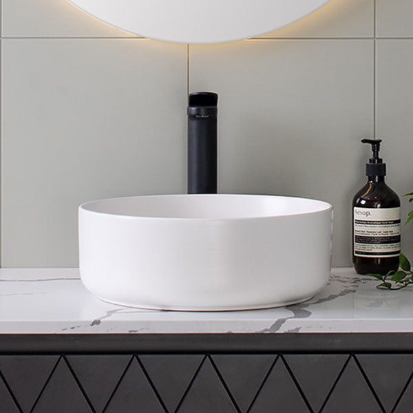 ADP Margot Above Counter Basin Gloss White - The Blue Space