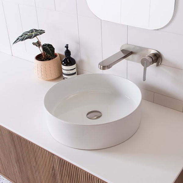 ADP Robbie 405 x 405 Above Counter Basin White